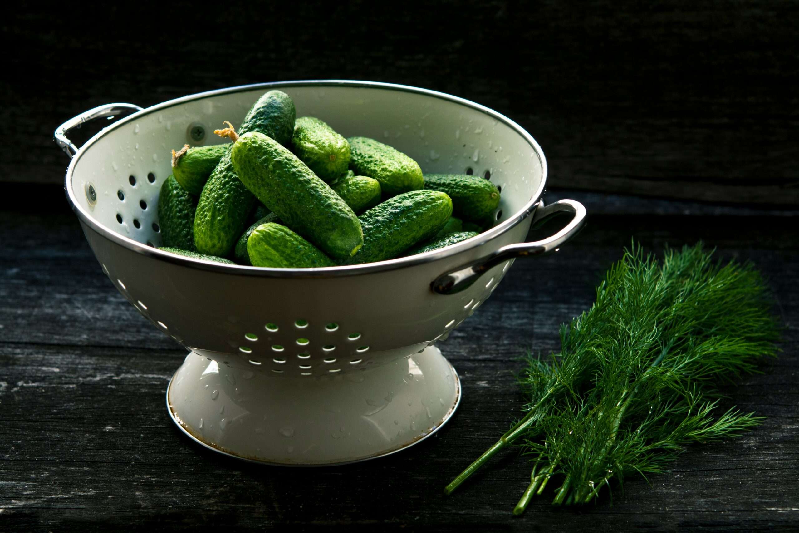 Cucumber salad, summer refresh at Healing Pond